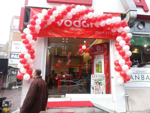 Balon Süsleme - Vodafone Önem İletişim