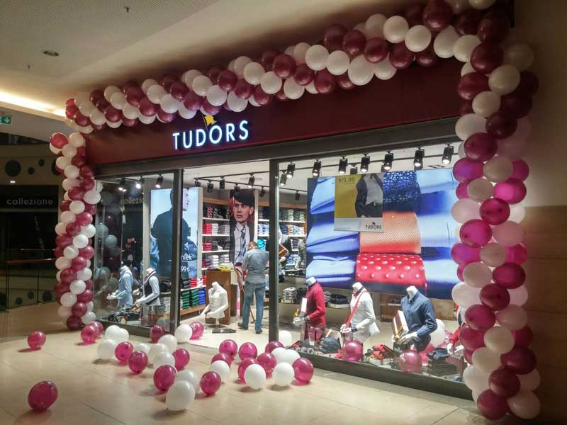 Forum Erzurum AVM Tudors Mağazası Tabela ve Organizasyon İşi