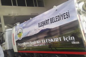 Ağrı Eleşkirt Belediyesi Araç Kaplama İşi.