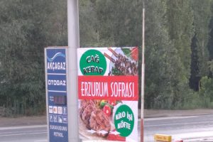 Erzurum Sofrası Cağ Kebap.