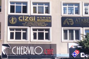 Çizgi Hukuk Bürosu Kompozit Tabela