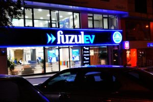 Erzurum Fuzul Ev Işıklı Tabela LedBox Yapım Ve Montajı