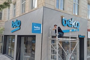 Beko Kutu Harf Yapım ve Tabela Montaj İşi