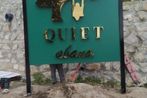 Quıet Abana Tabela Yapım İşi