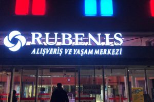Trabzon Rubenis Avm Işıklı Tabela Yapım İşi